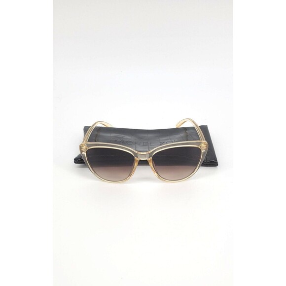 NEW RACHEL ZOE Nina Sunglasses - Nude Crystal/Brown - Picture 5 of 5